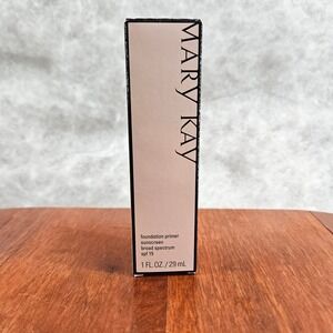 Mary Kay Foundation‎ Primer Sunscreen Broad Spectrum SPF 15 All Skin Types NEW